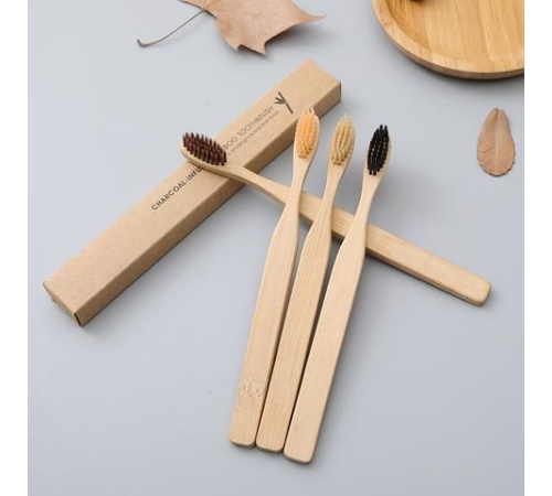 Bàn chải đánh răng bằng tre